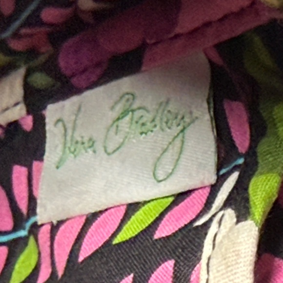 Vera Bradley Clare Va Va Bloom Retired Floral Pink Quilted Cotton Crossbody Bag - Picture 11 of 11